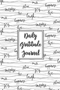 Gratitude Journal Inspiring Handwritten Words 1