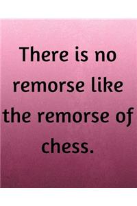 There Is No Remorse Like The Remorse Of Chess