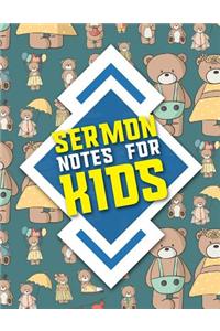 Sermon Notes for Kids