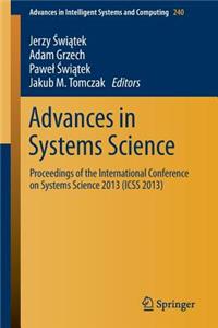 Advances in Systems Science