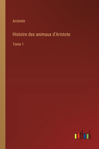 Histoire des animaux d'Aristote