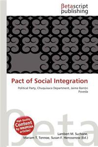 Pact of Social Integration
