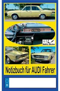 Notizbuch für Audi-Fahrer