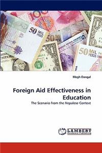 Foreign Aid Effectiveness in Education