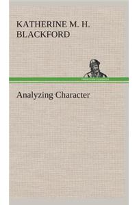 Analyzing Character