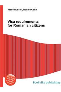 Visa Requirements for Romanian Citizens