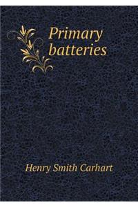 Primary Batteries