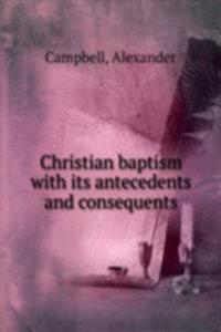 Christian baptism