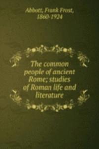 common people of ancient Rome