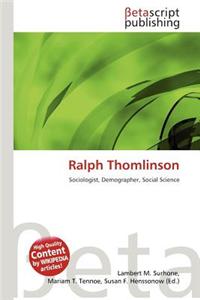 Ralph Thomlinson