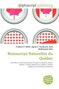Ressources Naturelles Du Quebec