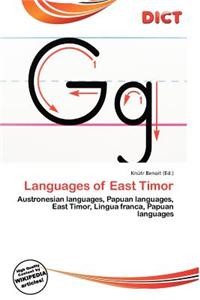 Languages of East Timor