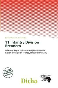 11 Infantry Division Brennero
