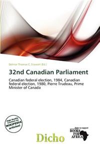 32nd Canadian Parliament
