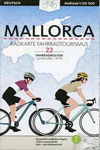 Mallorca, Radkarte Fahrradtourismus: 22 Fahrradrouten