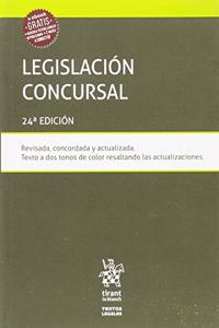 Legislacion Concursal 24a Edicion 2018 (Textos Legales)