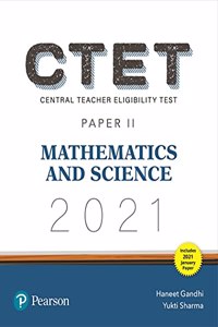 Mathematics and Science for CTET 2021 Paper II | First Edition| By Pearson