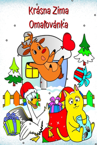 Krásna Zima Omaľovánka