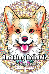 Amazing Animals Coloring Book
