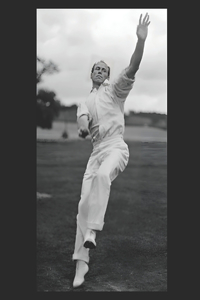 John Barton King, cricket's first and greatest swing bowler.