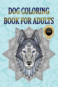 Dog Coloring Book for Adults
