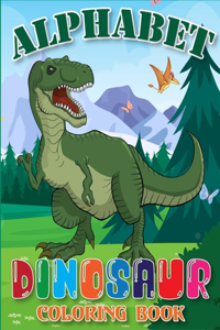 Alphabet Dinosaur Coloring Book