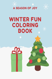 Season of Joy Winter Fun Coloring book