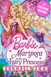 Barbie Mariposa & the Fairy Princess Coloring Book