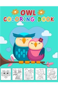 Owls Coloring Book
