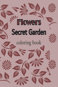 Flowers Secret Garden coloring book