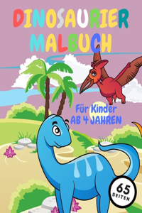 Dinosaurier Malbuch Für Kinder Ab 4 Jahren