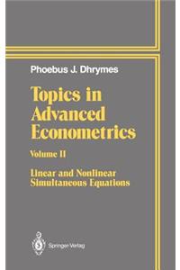 Topics in Advanced Econometrics