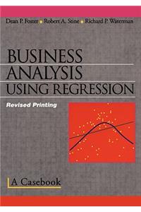Business Analysis Using Regression