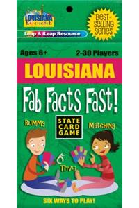 Louisiana Fab Facts Fast Card Game