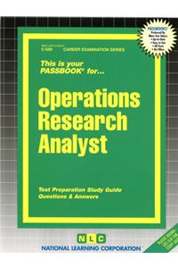 Operations Research Analyst