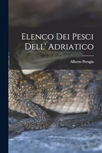 Elenco dei pesci dell' Adriatico