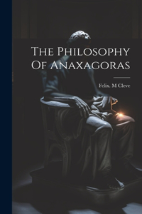 Philosophy Of Anaxagoras