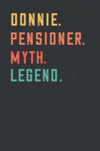 Donnie. Pensioner. Myth. Legend.
