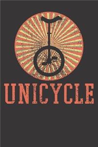 Unicycle Gift Notebook