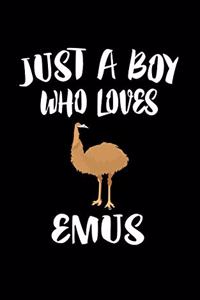 Just A Boy Who Loves Emus