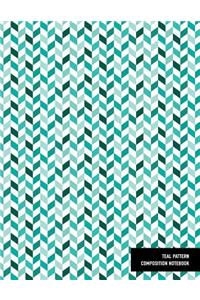 Teal Pattern Composition Notebook