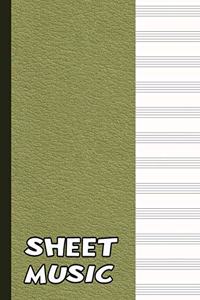 Sheet Music Blank