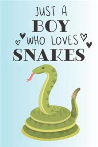 Just A Boy Who Loves Snakes
