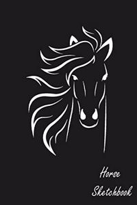 horse sketchbook