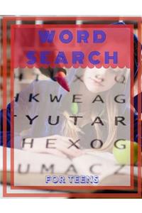 Word Search For Teens