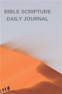 Bible Scripture Daily Journal