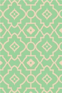 Morrocan Design College Ruled Notebook