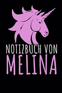 Notizbuch Von Melina