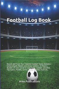 Football Log Book