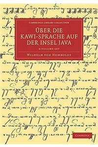 Über Die Kawi-Sprache Auf Der Insel Java 3 Volume Set